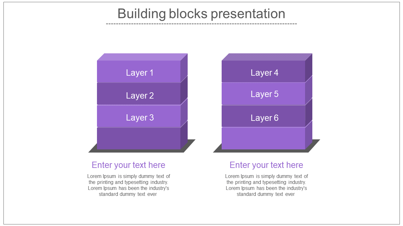 building blocks presentation stack model